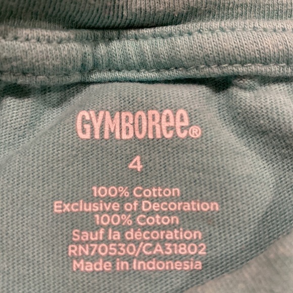 Boy’s Size 4 Gymboree T-shirts-Bundle of 2: Orange Bicycle & Turquoise Shark-EUC - Picture 7 of 9